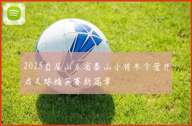 2025首届山东省泰山小将冬令营开启足球精英赛新篇章